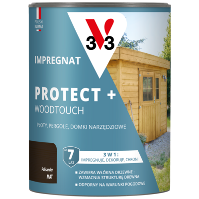 Impregnat PROTECT+ 7 lat palisander 0,7 l V33