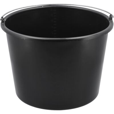 Wiadro budowlane 20 l czarne VOREL
