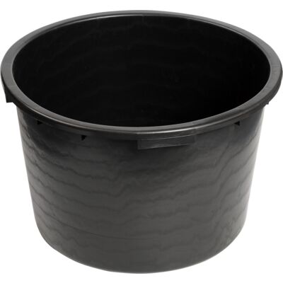 Kastra budowlana okrągła 65/2,0kg czarna VOREL