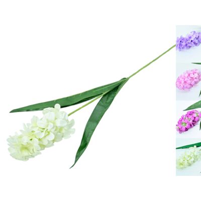 Hiacynt gałązka 58 cm mix kolorów