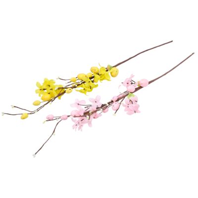 Forsycja/jajka gałązka dł. 60 cm mix kolorów