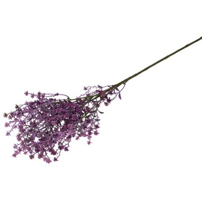 Gałązka ozdobna 68 cm fioletowa