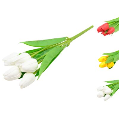 Bukiet 5 tulipanów piankowych mix kolorów