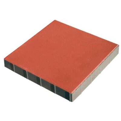 Płytka chodnikowa 35 x 35 x 5 cm czerwona