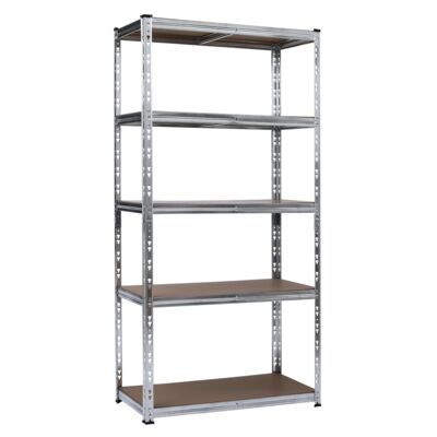 Regał metalowy 5półek 180 x 80 x 40 cm 175 kg wcisk BF