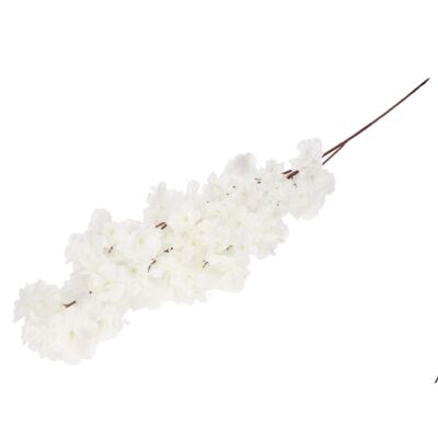 Gałązka ozdobna biała