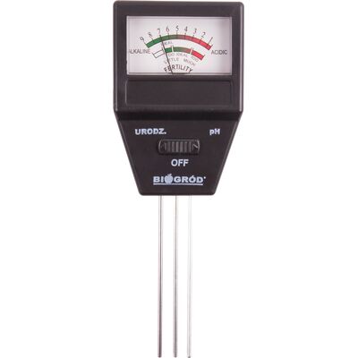 Tester podłoża 2 w 1 - pH, urodzajność gleby 2,7 x 6,4 x 18,4 cm