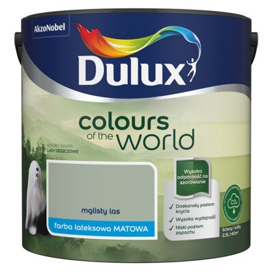 Farba lateksowa Kolory Świata mglisty las 2,5 l Dulux