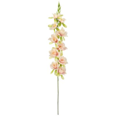 Gałązka orchidei 78 cm kremowo-różowy