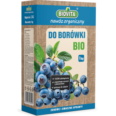 Nawóz organiczny do borówki BIO granulat 1 kg BIOVITA