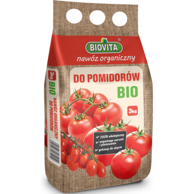 Nawóz organiczny do pomidorów BIO granulat 3 kg BIOVITA