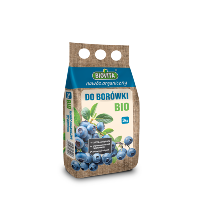 Nawóz organiczny do borówki BIO granulat 3 kg BIOVITA