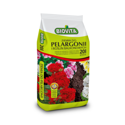 Ziemia do pelargonii 20 l BIOVITA