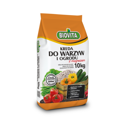 Kreda do warzyw i ogrodu z magnezem 10 kg BIOVITA