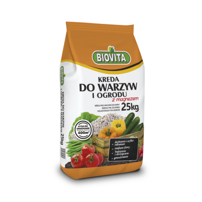 Kreda do warzyw i ogrodu z magnezem 25 kg BIOVITA