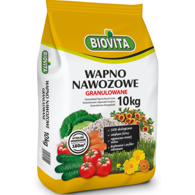 Wapno nawozowe granulowane 10 kg BIOVITA