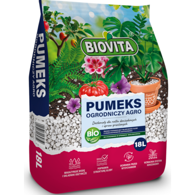 Pumeks ogrodniczy Agro 18 l BIOVITA