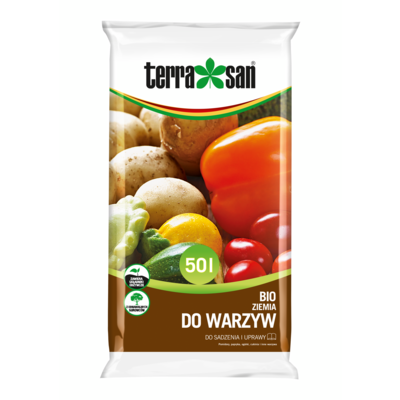 Ziemia do warzyw BIO 50 l Terrasan