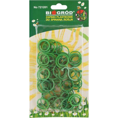Zapinki plastikowe do spinania roślin mix 50 sztuk