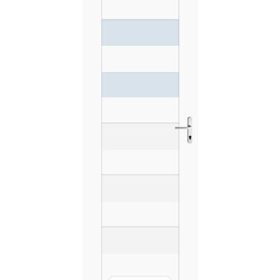Skrzydło drzwiowe VIRGO biały podcięcie 60 L Windoor