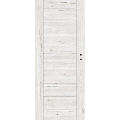 Skrzydło drzwiowe MINORIS silver pełne 80 L Windoor