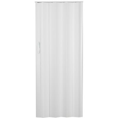 Drzwi harmonijkowe ST3A 83 x 202,5 cm BIAŁE Standom