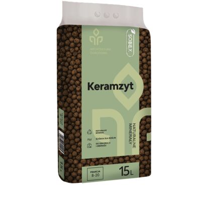 Keramzyt ogrodniczy 15 l 8 - 20 mm Sobex