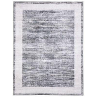 Dywan drukowany Kioto mikrofibra 120 x 160 cm szary