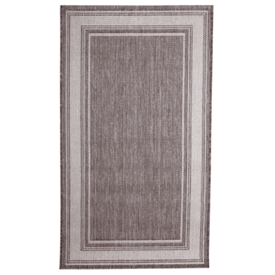 Dywan tkany zewnętrzny JUAN 50 x 80 cm ciemny beż