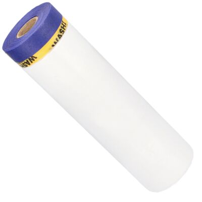 Taśma malarska z folią Washi Kombo Pro-Masker 210 cm x 15 m Blue Dolphin