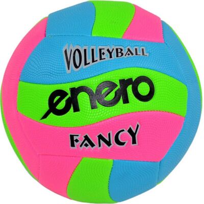 Piłka siatkowa plażowa ENERO FANCY różowy/zielony/niebieski