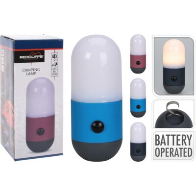 Lampka campingowa 6 x 6 x 14 cm mix kolorów