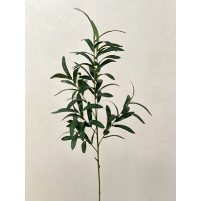 Kwiat sztuczny liść oliwny 95 cm gałązka mix kolorów