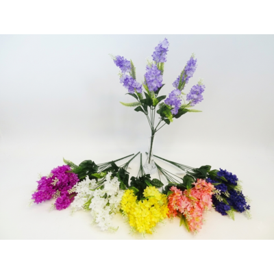 Bukiet sztucznych kwiatów wisteria 56 cm