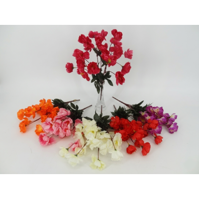 Bukiet sztucznych kwiatów peonia 34 cm