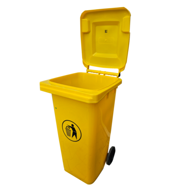 Pojemnik na odpady 240 l żółty