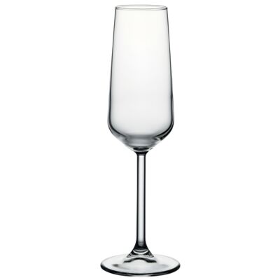 Kieliszki do szampana Allegra 195 ml 6 sztuk transparentny