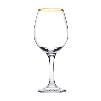 Kieliszki do wina Amber 460 ml 6 sztuk transparentny