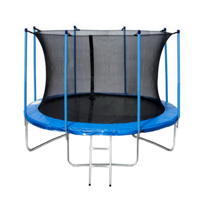 Trampolina 14" o średnicy 427 cm z siatką wewnętrzną i drabinką
