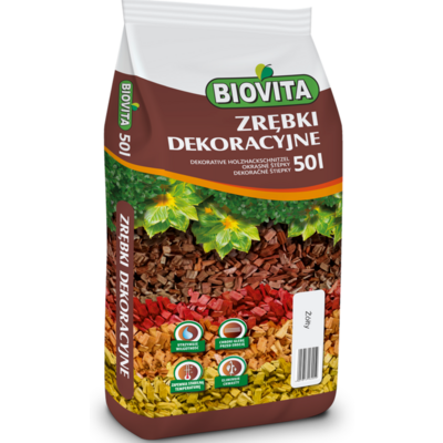 Zrębki żółte 50 l BIOVITA