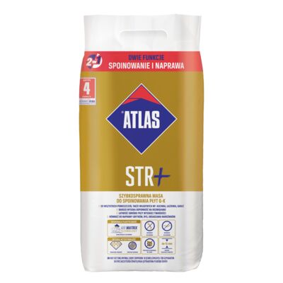 Szybkosprawna masa do spoinowania płyt G-K STR+ 5 kg ATLAS