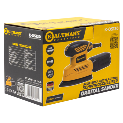 Szlifierka oscylacyjna 130 W Kaltmann