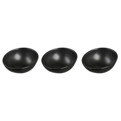 Salaterki Salsa 3 sztuki 7,5 cm czarny AMBITION