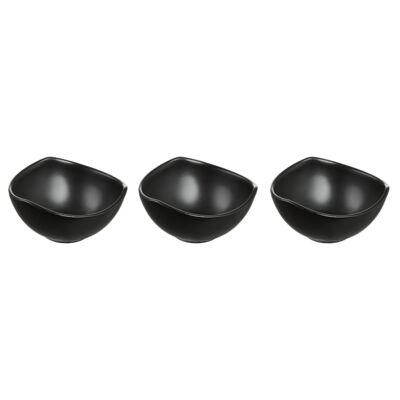 Salaterka Salsa 3 sztuki 9,5 cm czarny AMBITION