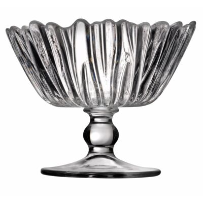 Salaterka na nodze Aurora 14 cm transparentny PASABACHE