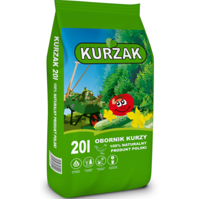 Nawóz obornik kurzy 20 l suszony BIOVITA
