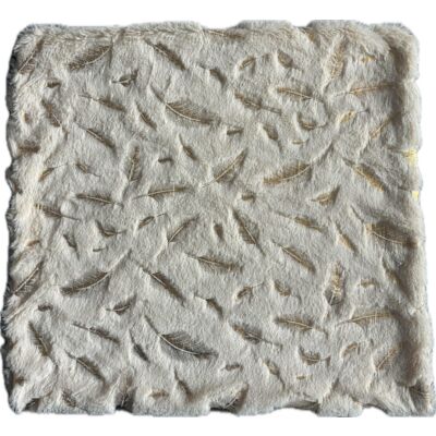 Poszewka na poduszkę 43 x 43 cm beż