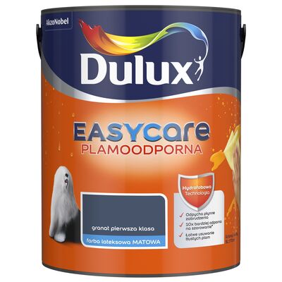 Farba lateksowa EasyCare Plamoodporna Granat Pierwsza Klasa 5 l Dulux