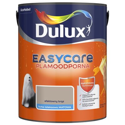 Farba lateksowa EasyCare Plamoodporna Efektowny Brąz 5 l Dulux