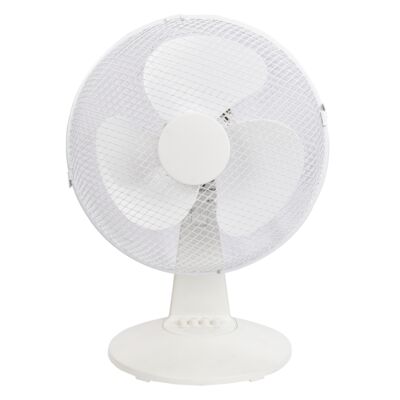 Wentylator biurkowy 30 cm 35 W biały